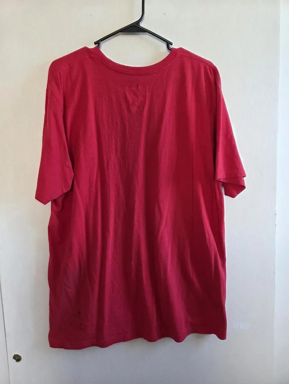 Adidas Red Logo Short Sleeve T-Shirt Size XL